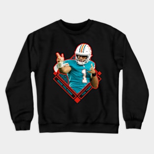 TUA TAGOVAILOA MIAMI DOLPHINS Crewneck Sweatshirt